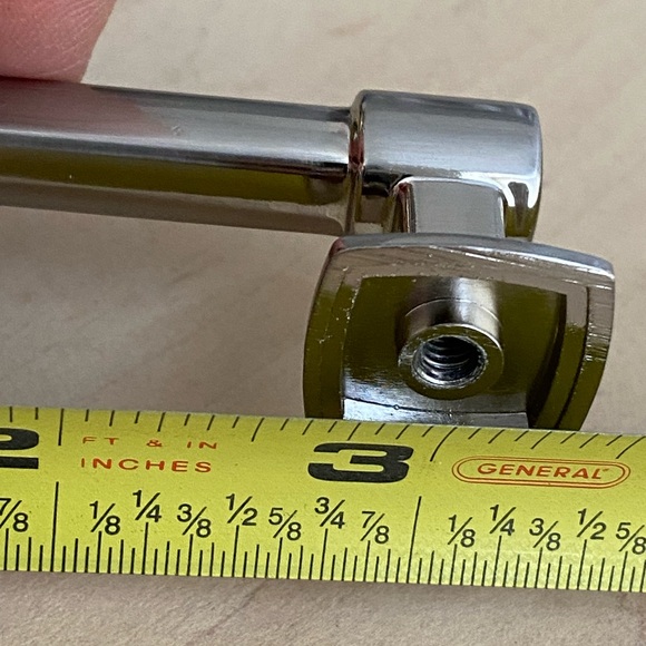 Drawer poles, drawer hardware set of 2 by Liberty, Weber satin nickel finish - Picture 9 of 13